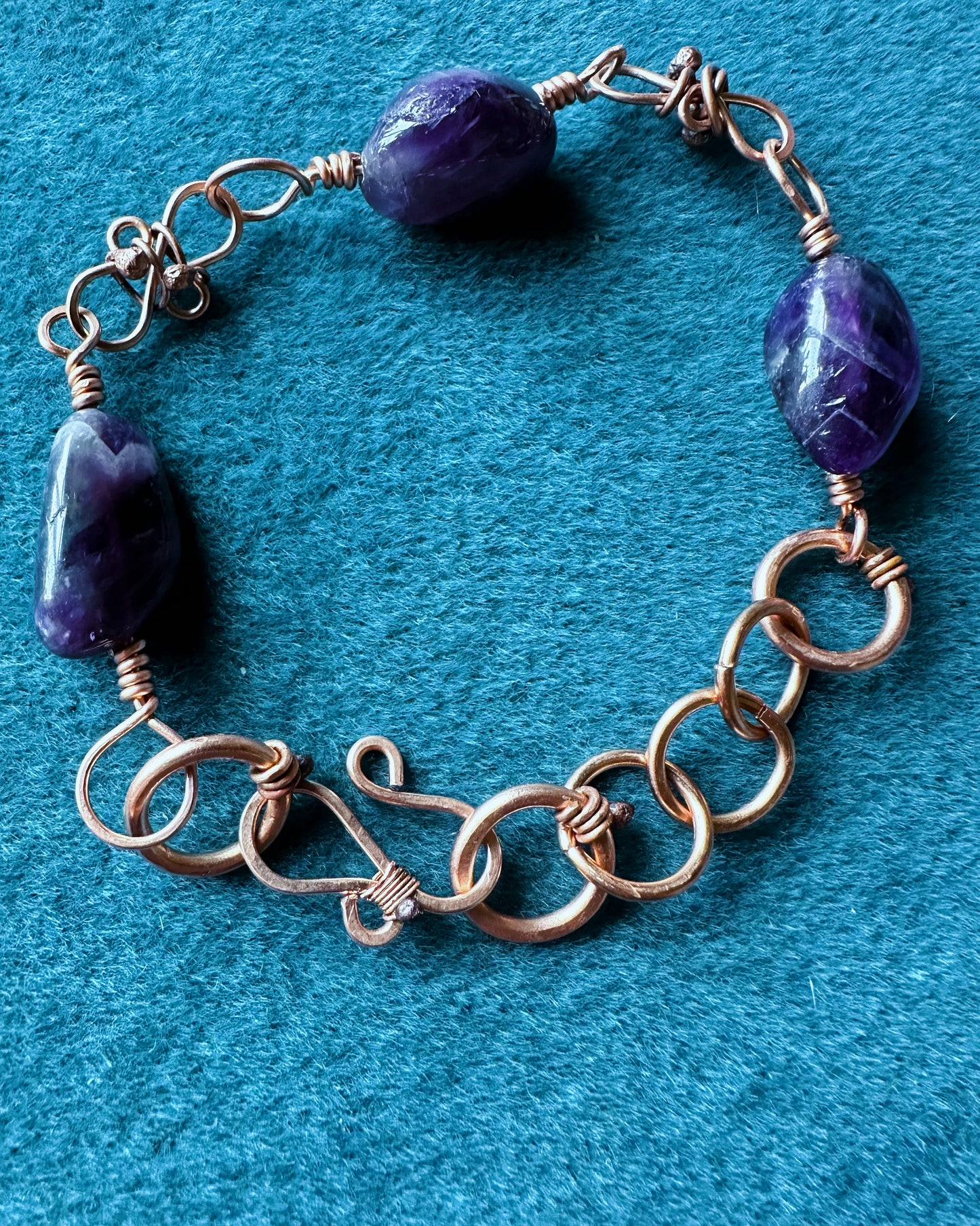 Fluorite Statement Bracelet