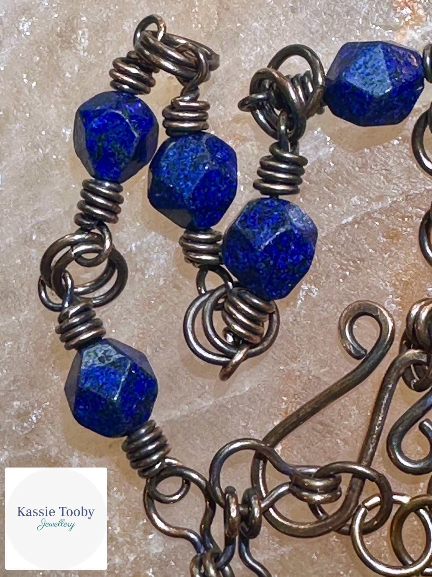 Lapis Lazuli Statement Bracelet